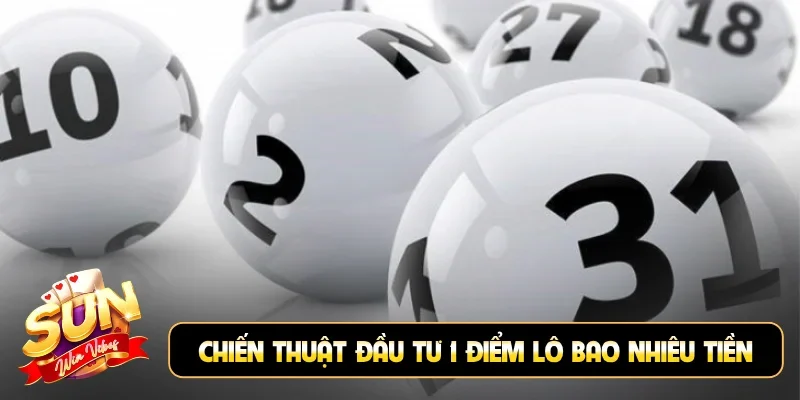 Chiến thuật đầu tư 1 điểm lô bao nhiêu tiền